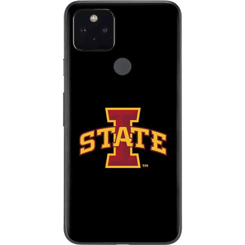 Iowa State University Primary Logo Black Google Pixel 5a Skin